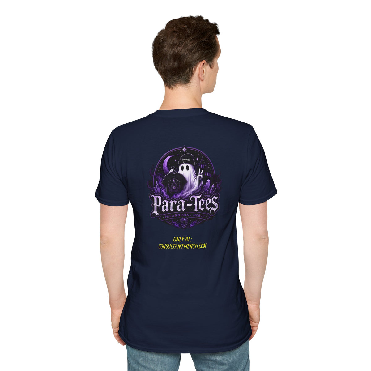 Paranormal Consultant T-Shirt — Ghost Hunter Illustration Tee