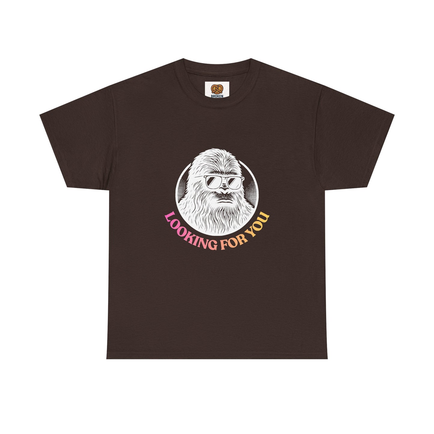 Looking For You Sasquatch T-Shirt — Retro Bigfoot Graphic Tee