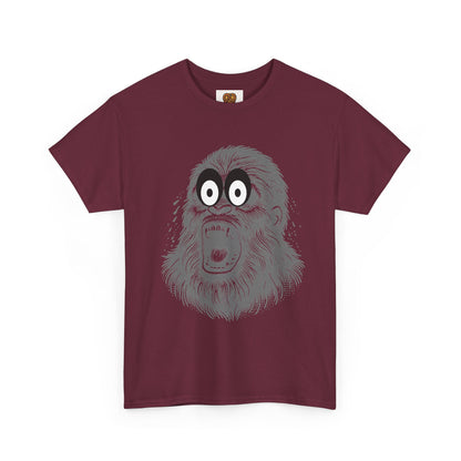Screaming Ape Graphic Tee — Retro Monochrome Primate Design