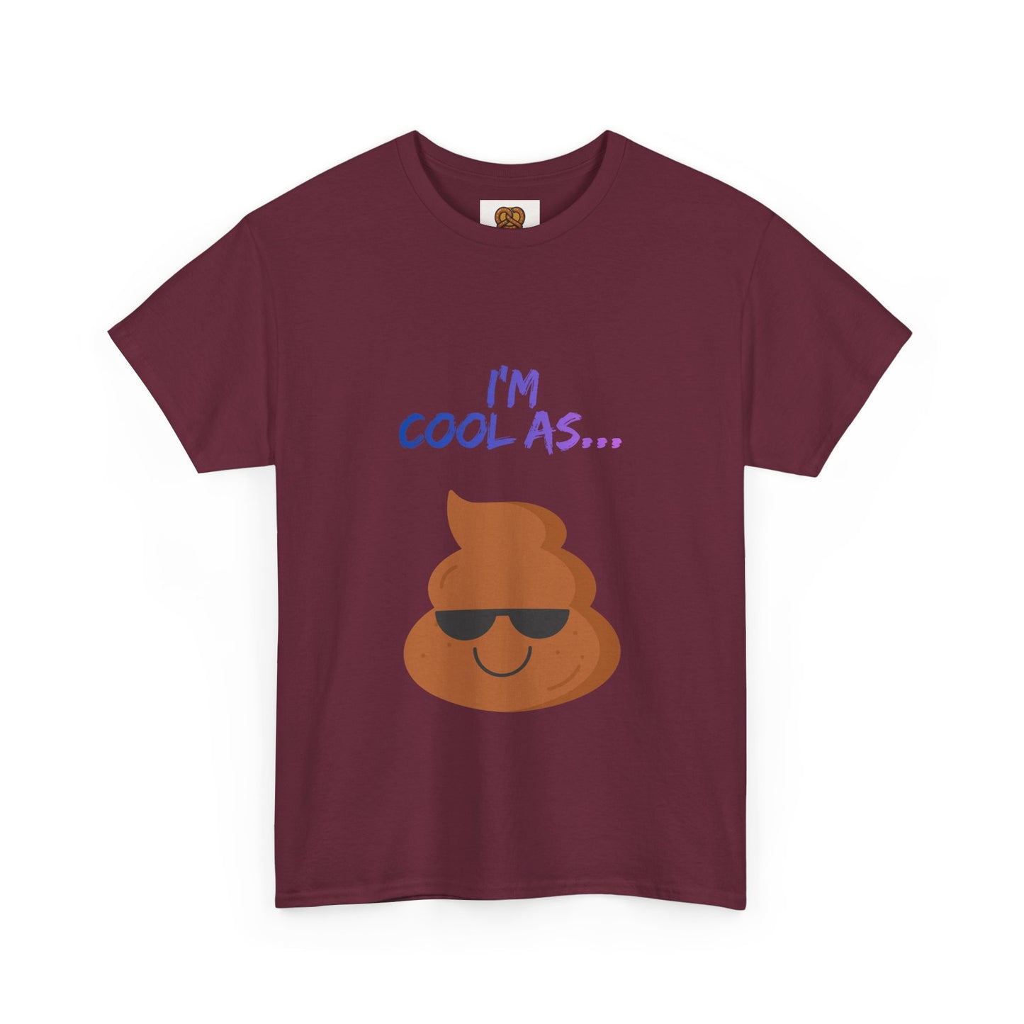 Cool Poop Emoji T-Shirt — "I’m Cool As..." Novelty Tee