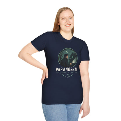 Paranormal Consultant T-Shirt — Ghost Hunter Illustration Tee