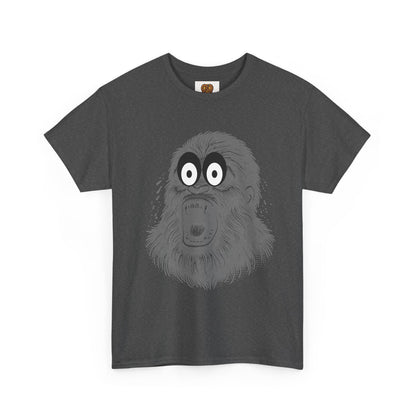 Screaming Ape Graphic Tee — Retro Monochrome Primate Design