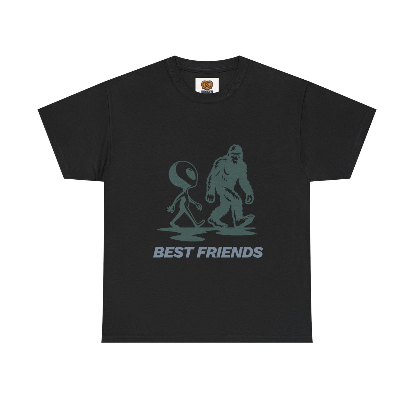 Best Friends Alien & Sasquatch T-Shirt