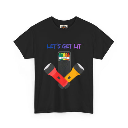 Let's Get Lit Flashlight Ghost Hunting T-Shirt