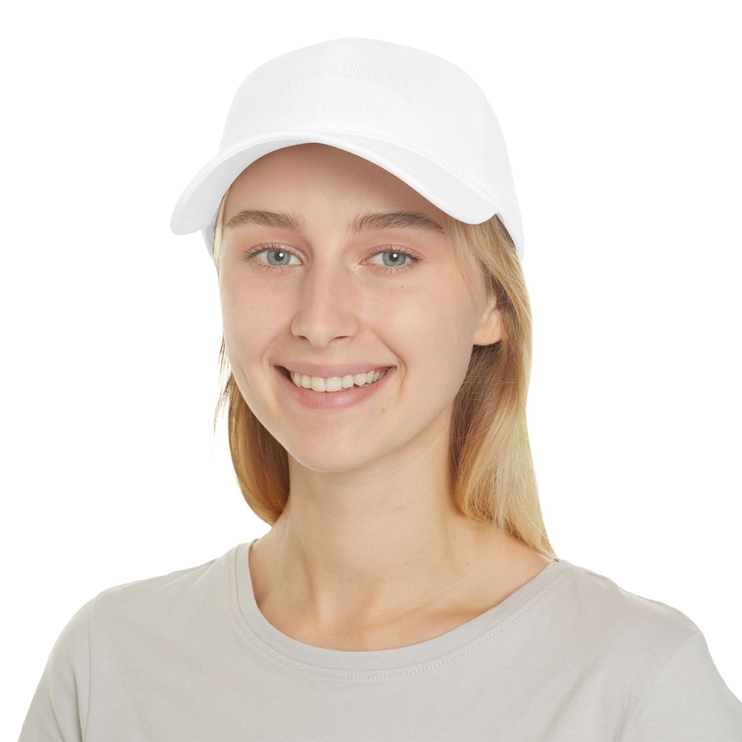Paranormal Investigator Baseball Cap — Embroidered Ghost Hunting Hat