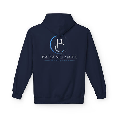 Paranormal Consultant Hoodie — Logo Pullover for Ghost Hunters & Occult Professionals