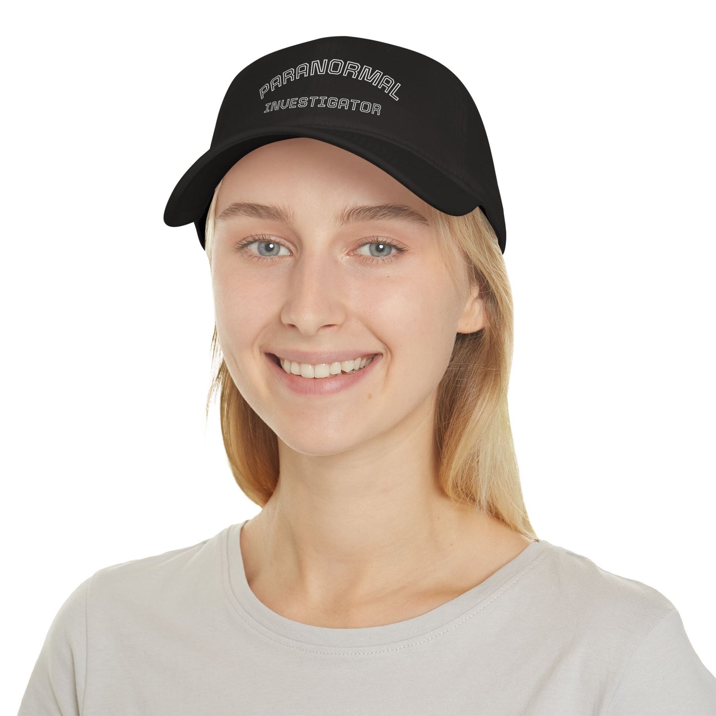 Paranormal Investigator Baseball Cap — Embroidered Ghost Hunting Hat