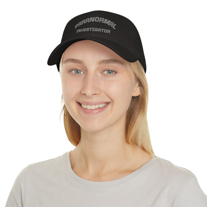 Paranormal Investigator Baseball Cap — Embroidered Ghost Hunting Hat