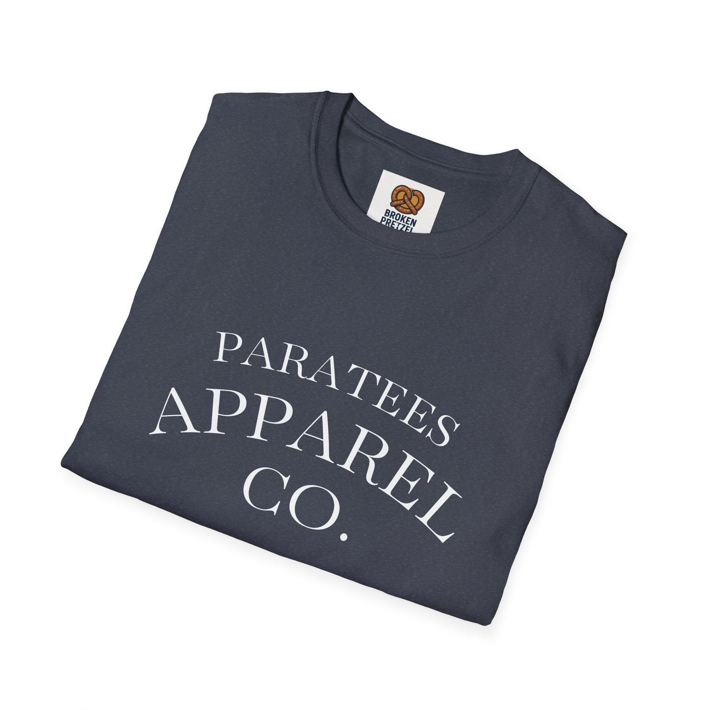 PARATEES Graphic T‑Shirt — Urban Night Photo Design with 'PARATEES' Text