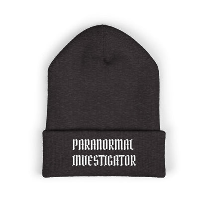 Paranormal Investigator Embroidered Beanie