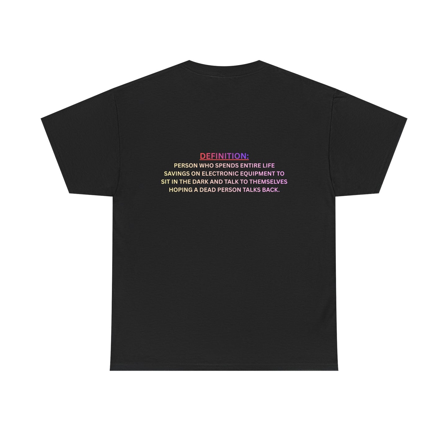 Paranormal Investigator T‑Shirt — Definition Graphic Tee for Ghost Hunters & Halloween