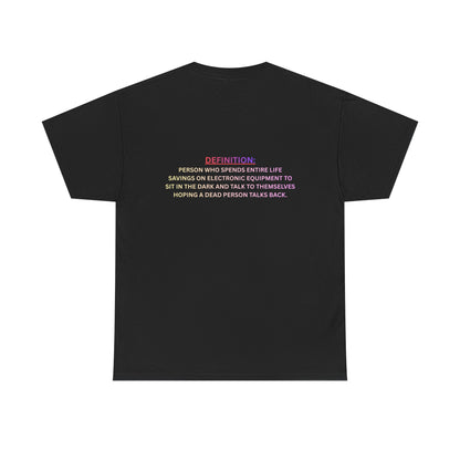 Paranormal Investigator T‑Shirt — Definition Graphic Tee for Ghost Hunters & Halloween