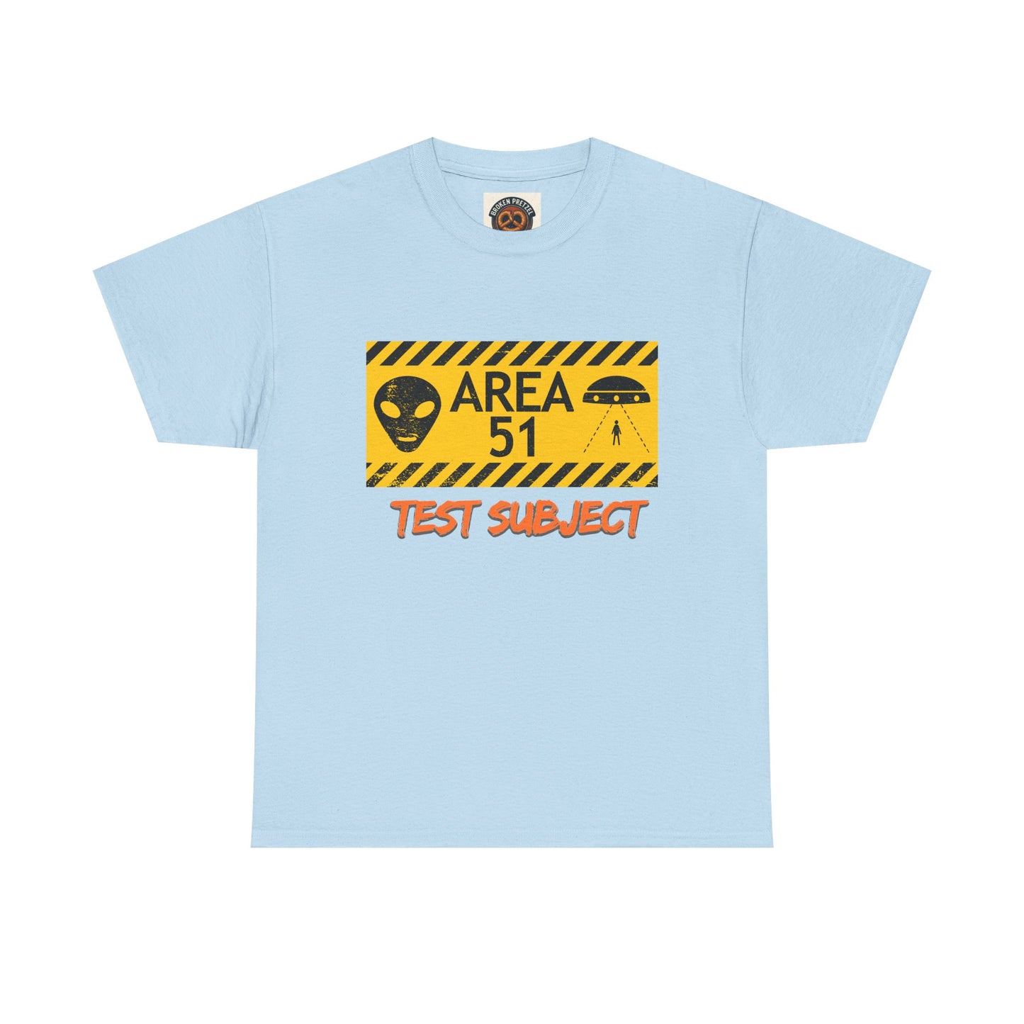Area 51 Test Subject T-Shirt — Alien Warning Graphic Tee