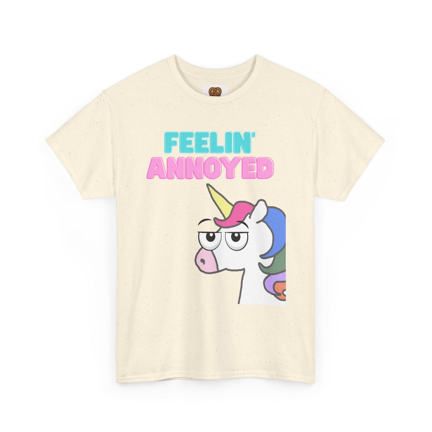 Feelin' Annoyed Unicorn T-Shirt — Funny Cute Graphic Tee for Sarcastic Gifts