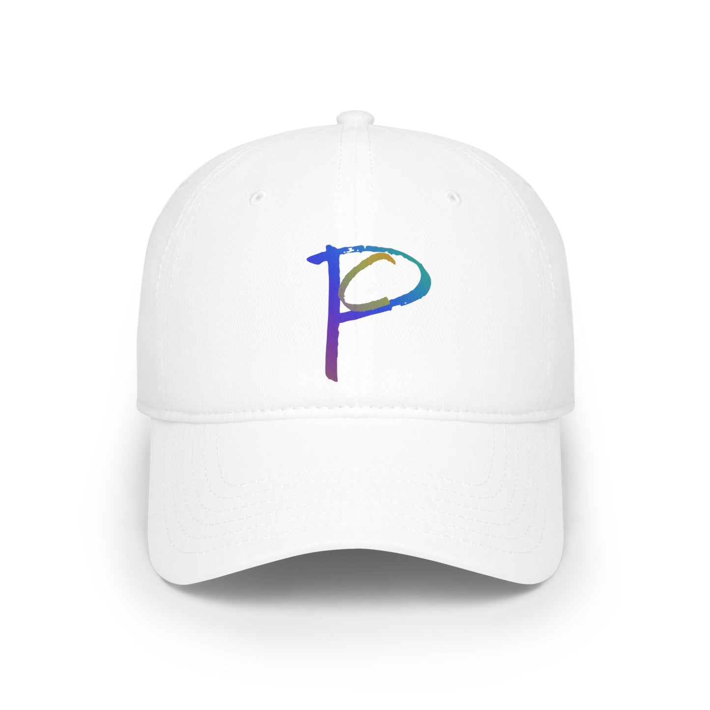 Low Profile Baseball Cap — Colorful Paranormal Consultant Logo Dad Hat, Casual Streetwear Cap