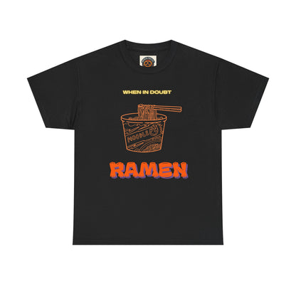 Ramen Cup Graphic Tee – Retro Noodle Illustration Casual T-Shirt