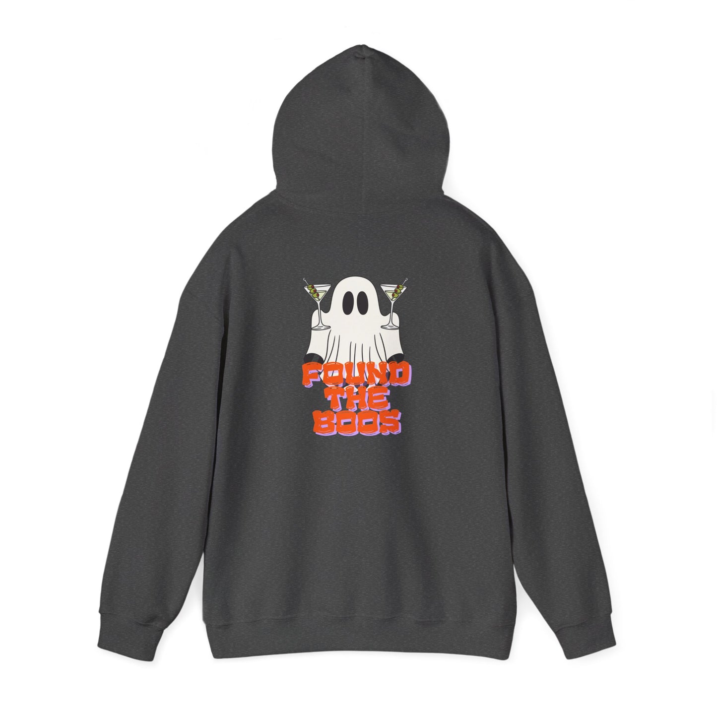Found The Boos Hoodie — Cute Ghost Halloween Pullover with 'Found The Boos' Text