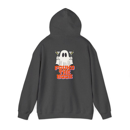 Found The Boos Hoodie — Cute Ghost Halloween Pullover with 'Found The Boos' Text