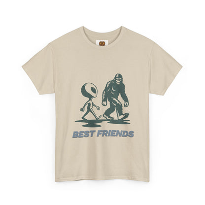 Best Friends Alien & Sasquatch T-Shirt