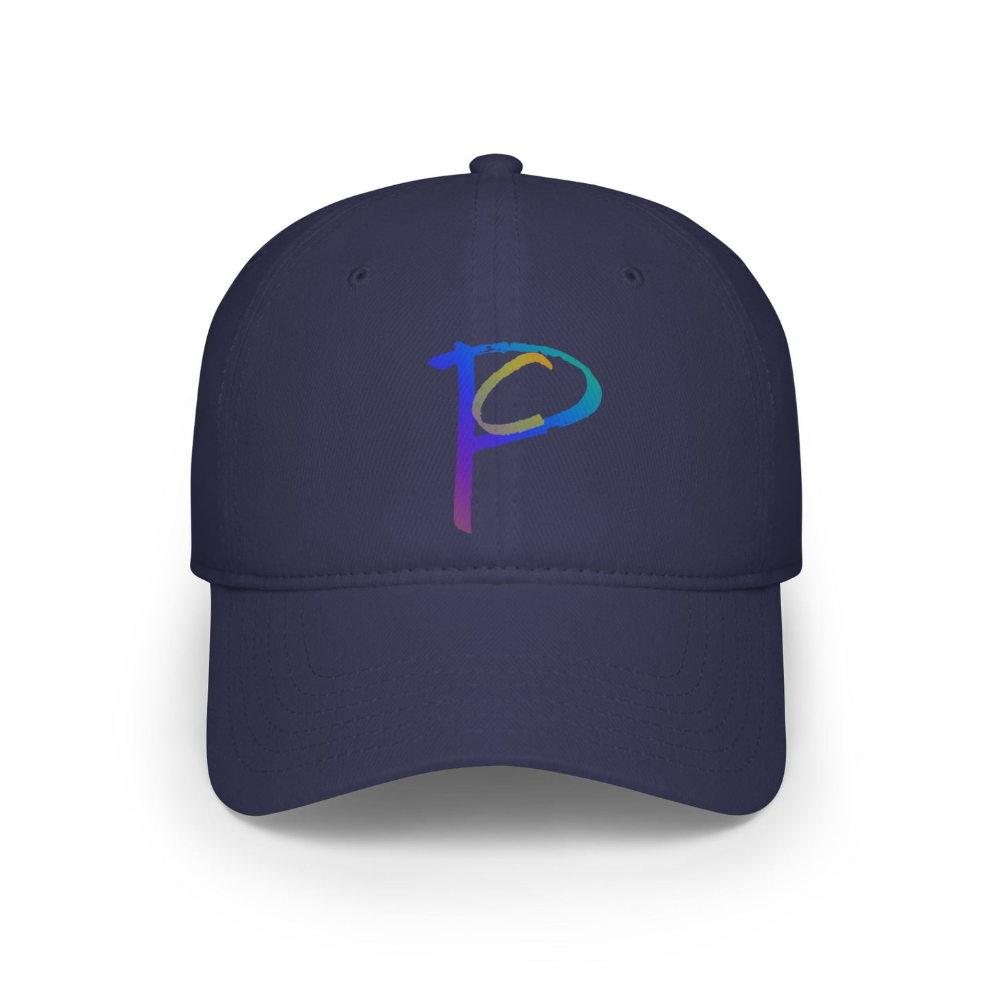 Low Profile Baseball Cap — Colorful Paranormal Consultant Logo Dad Hat, Casual Streetwear Cap