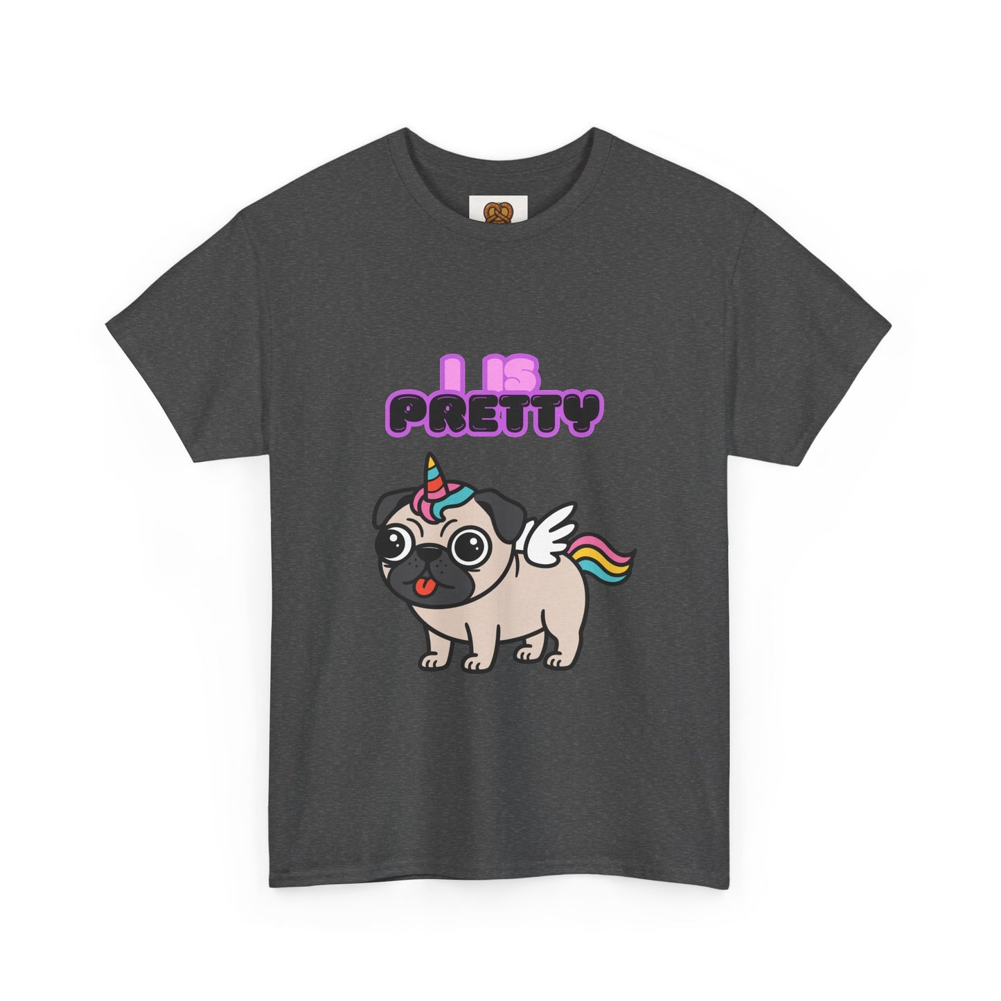 Pugicorn "I Is Pretty" Tee