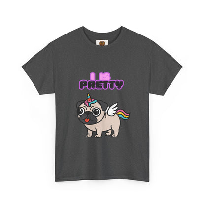 Pugicorn "I Is Pretty" Tee