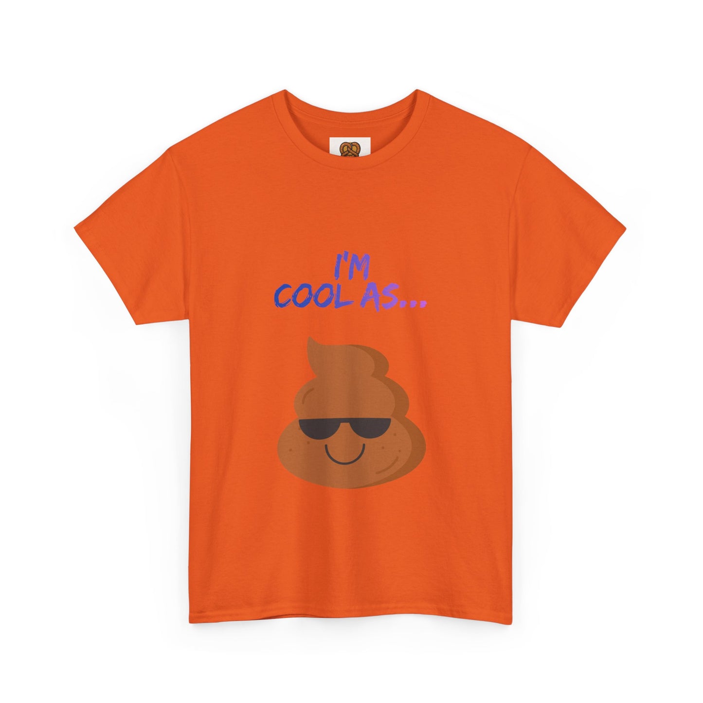 Cool Poop Emoji T-Shirt — "I’m Cool As..." Novelty Tee