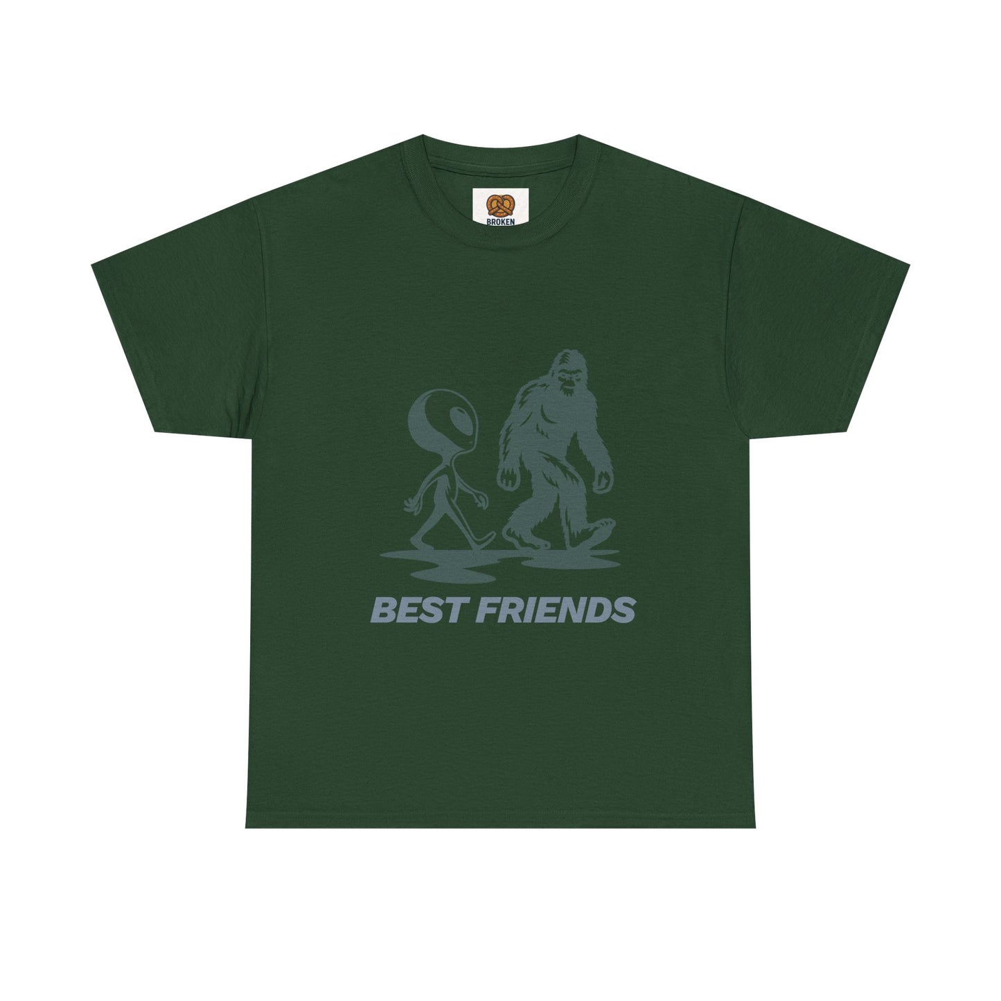 Best Friends Alien & Sasquatch T-Shirt
