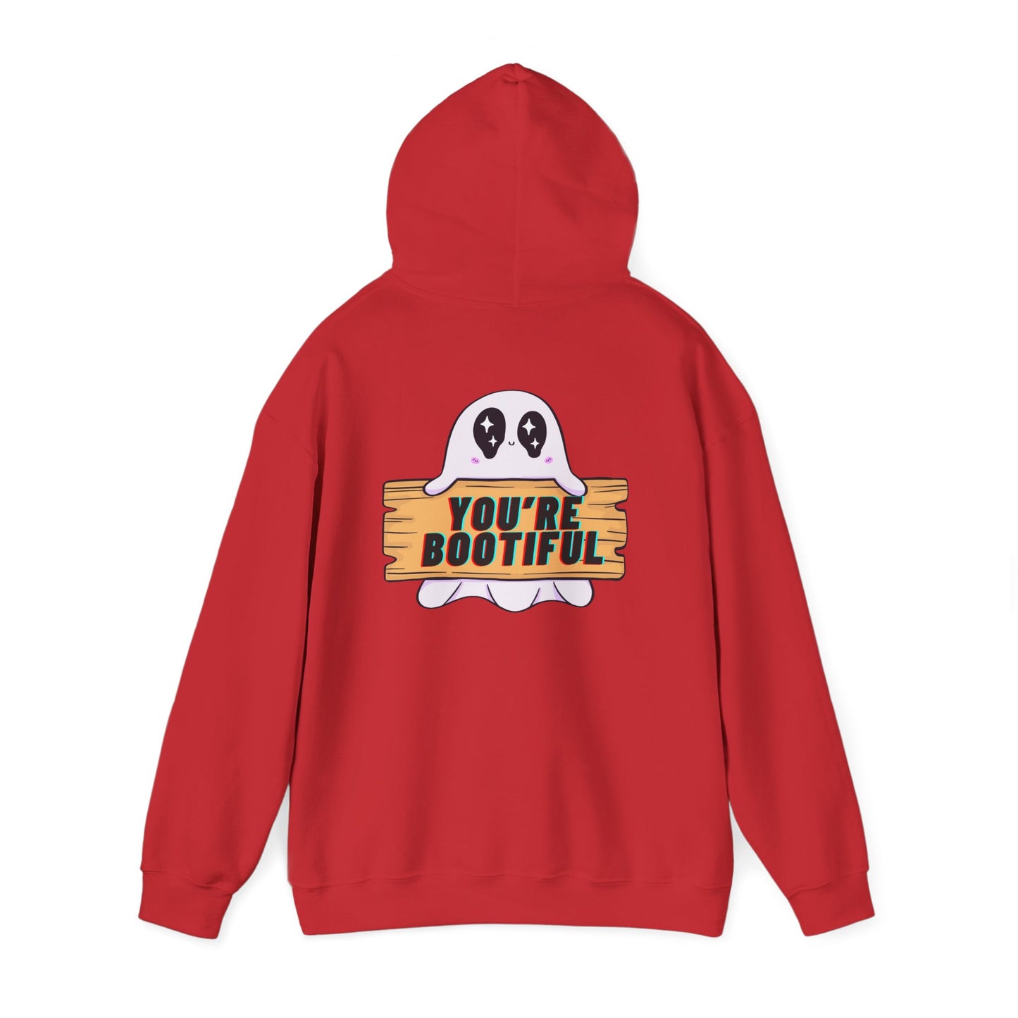 You're Bootiful Ghost Hoodie — Cute Halloween Pullover for Kids & Adults