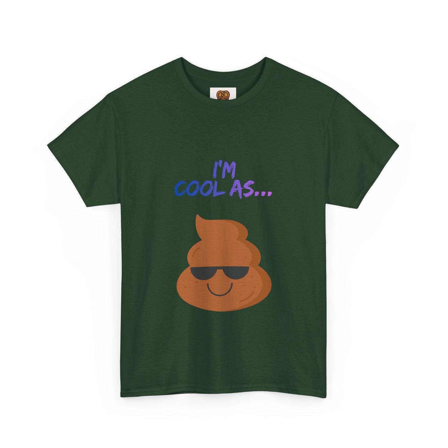 Cool Poop Emoji T-Shirt — "I’m Cool As..." Novelty Tee