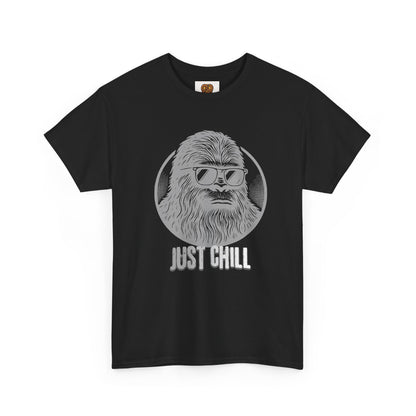 Just Chill Sasquatch T-Shirt — Funny Bigfoot Graphic Tee