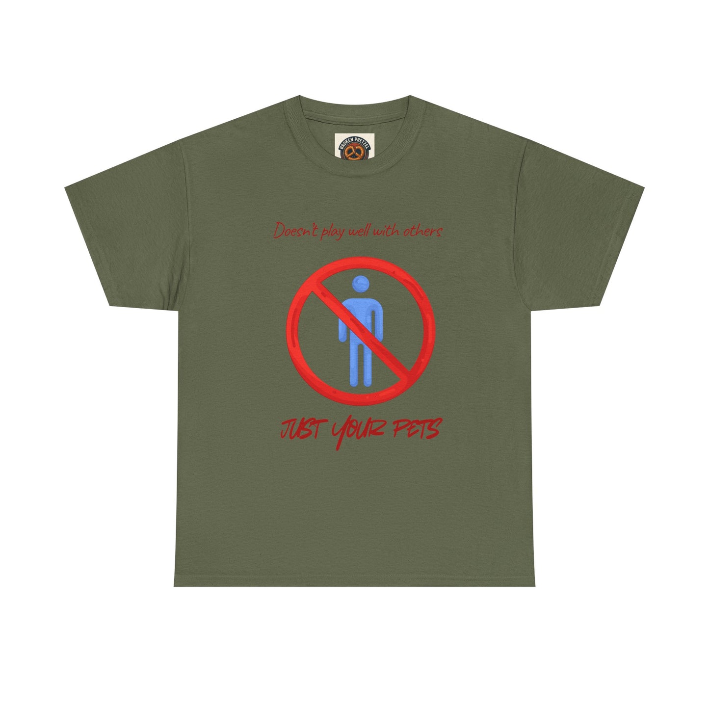 T‑Shirt — "Don’t forget your pets!" No People Icon Graphic Tee