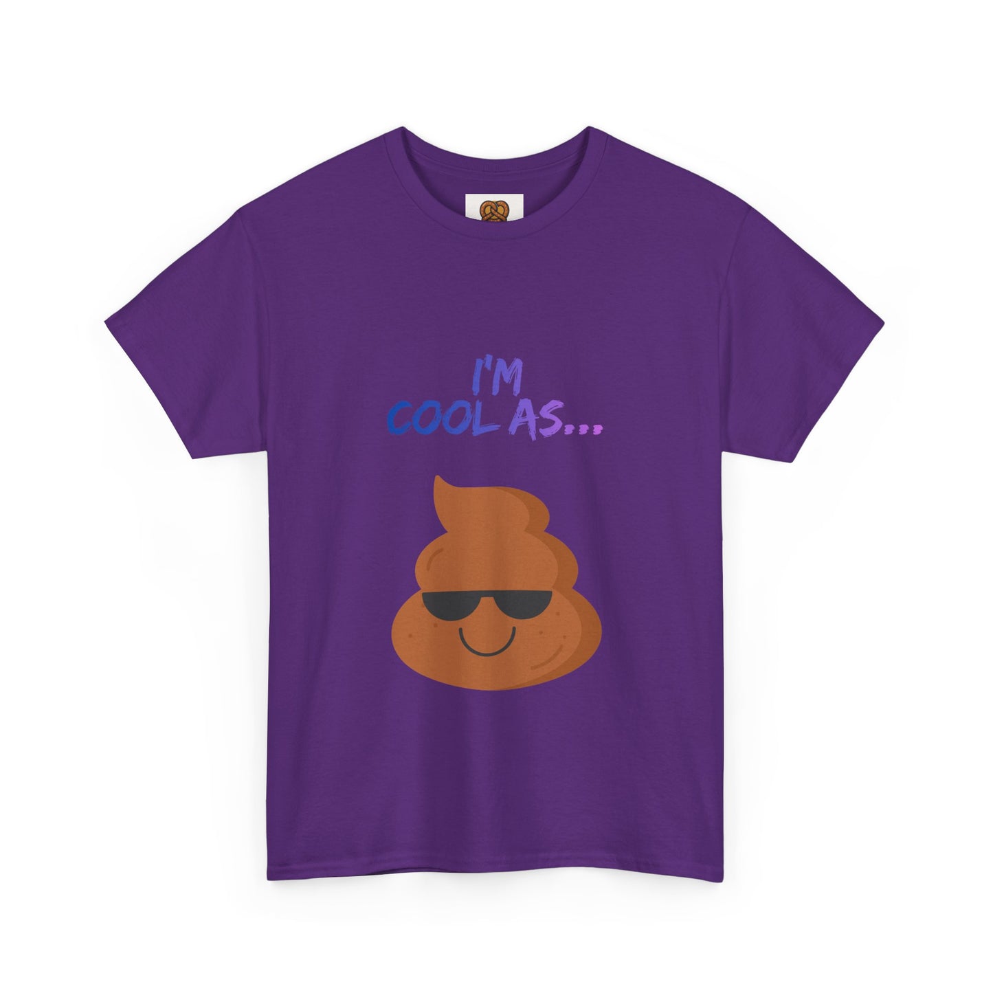 Cool Poop Emoji T-Shirt — "I’m Cool As..." Novelty Tee