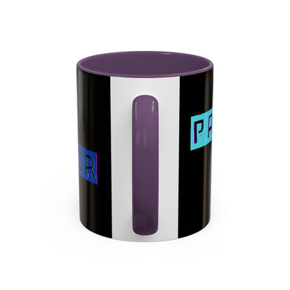 Paranormal Investigator Accent Coffee Mug – Blue Ribbon Design (11/15oz)