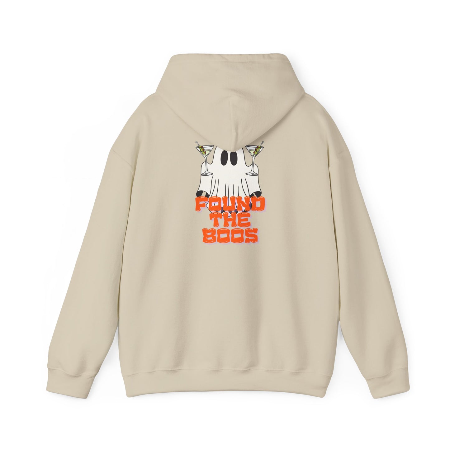 Found The Boos Hoodie — Cute Ghost Halloween Pullover with 'Found The Boos' Text
