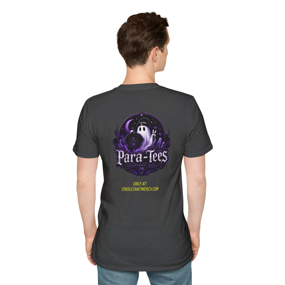 Paranormal Consultant T-Shirt — Ghost Hunter Illustration Tee