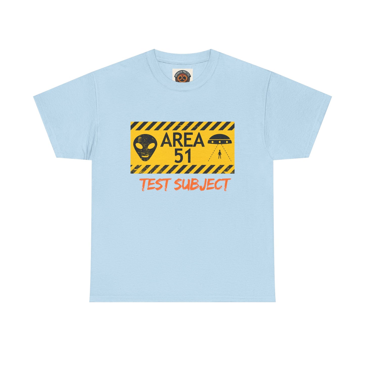 Area 51 Test Subject T-Shirt — Alien Warning Graphic Tee