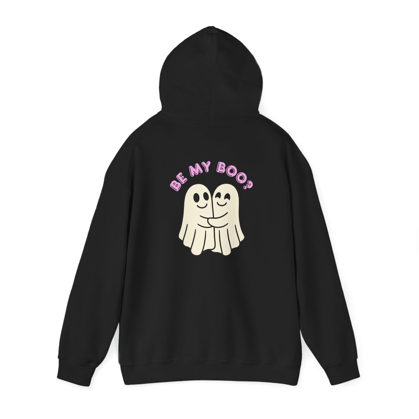 Ghost Hug Hoodie – “Be My Boo?” Cute Couple Halloween Sweatshirt