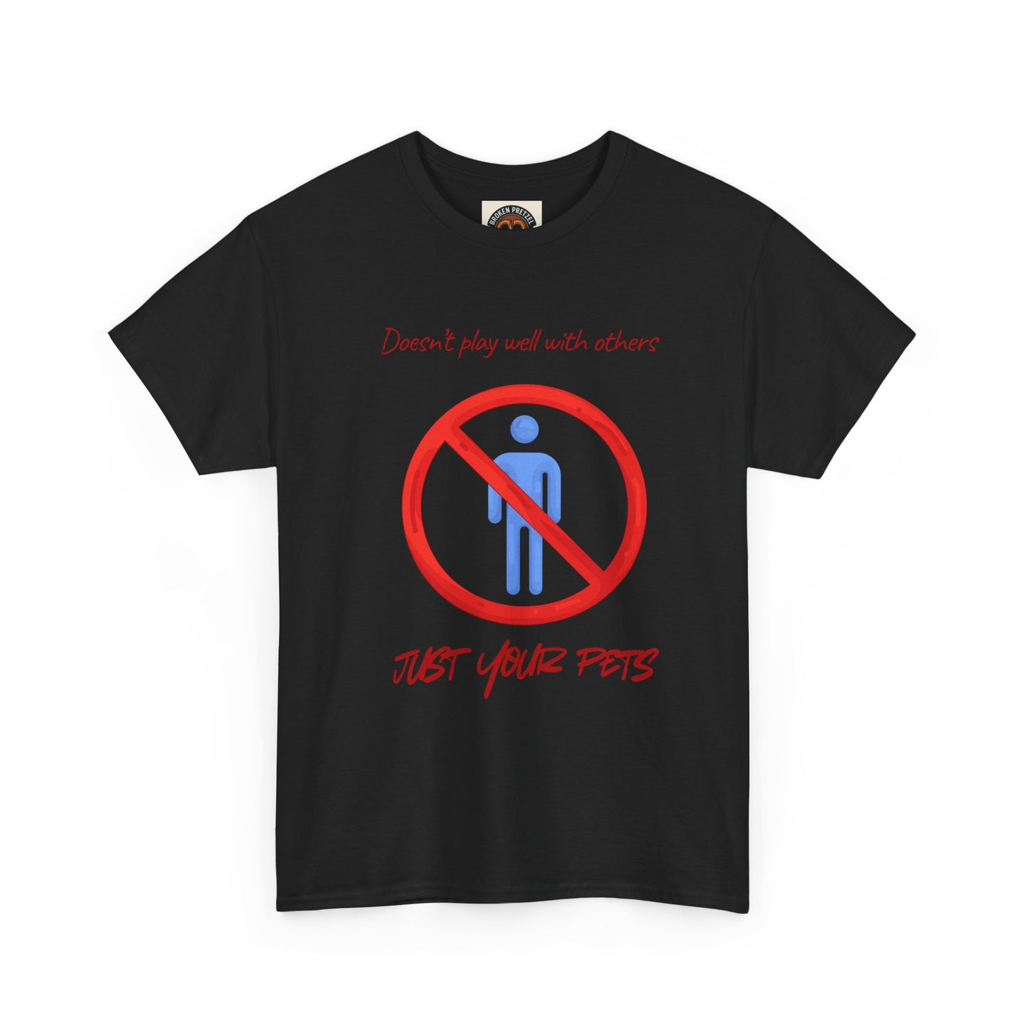 T‑Shirt — "Don’t forget your pets!" No People Icon Graphic Tee