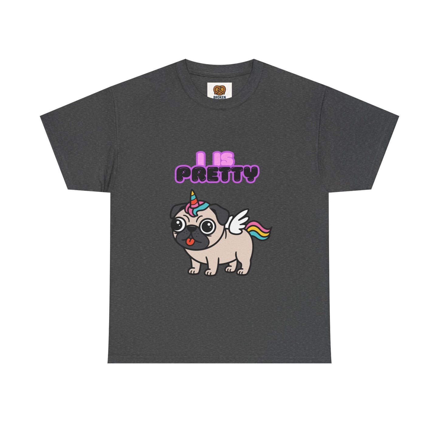 Pugicorn "I Is Pretty" Tee