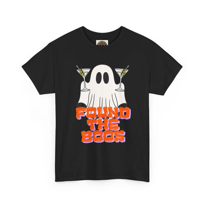 Found the Boos Ghost Tee — Funny Halloween Martini Party T-Shirt