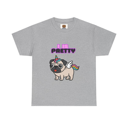 Pugicorn "I Is Pretty" Tee