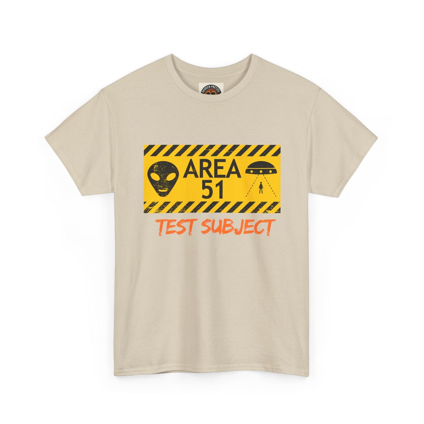 Area 51 Test Subject T-Shirt — Alien Warning Graphic Tee