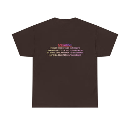 Paranormal Investigator T‑Shirt — Definition Graphic Tee for Ghost Hunters & Halloween