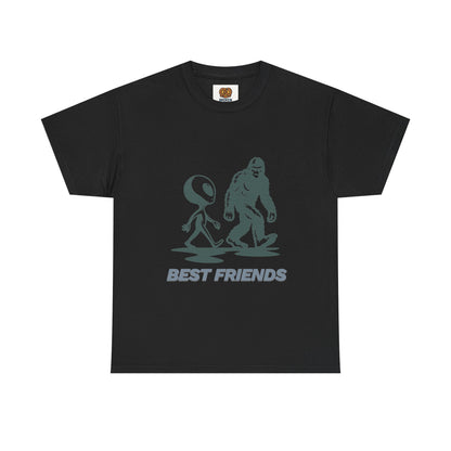 Best Friends Alien & Sasquatch T-Shirt