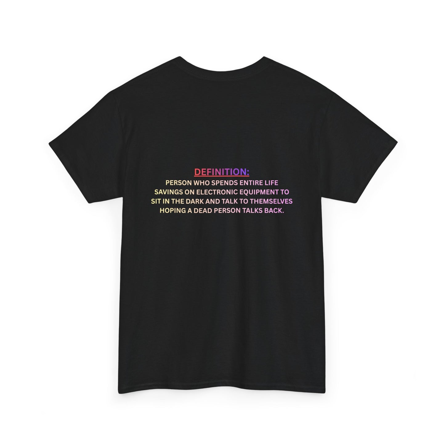 Paranormal Investigator T‑Shirt — Definition Graphic Tee for Ghost Hunters & Halloween