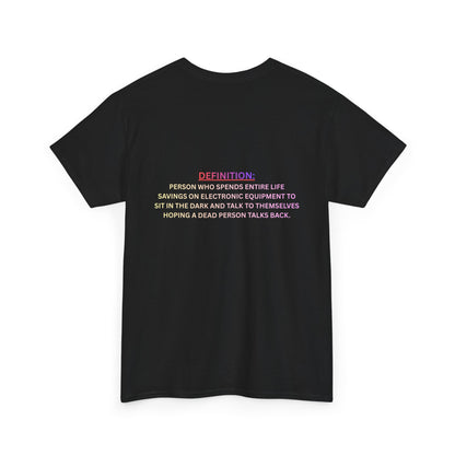 Paranormal Investigator T‑Shirt — Definition Graphic Tee for Ghost Hunters & Halloween