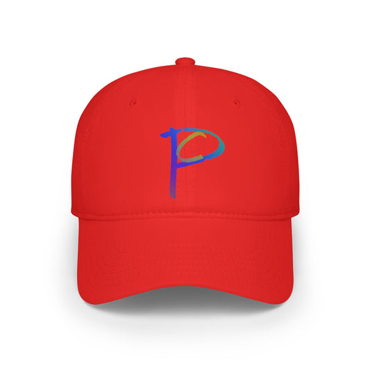 Low Profile Baseball Cap — Colorful Paranormal Consultant Logo Dad Hat, Casual Streetwear Cap