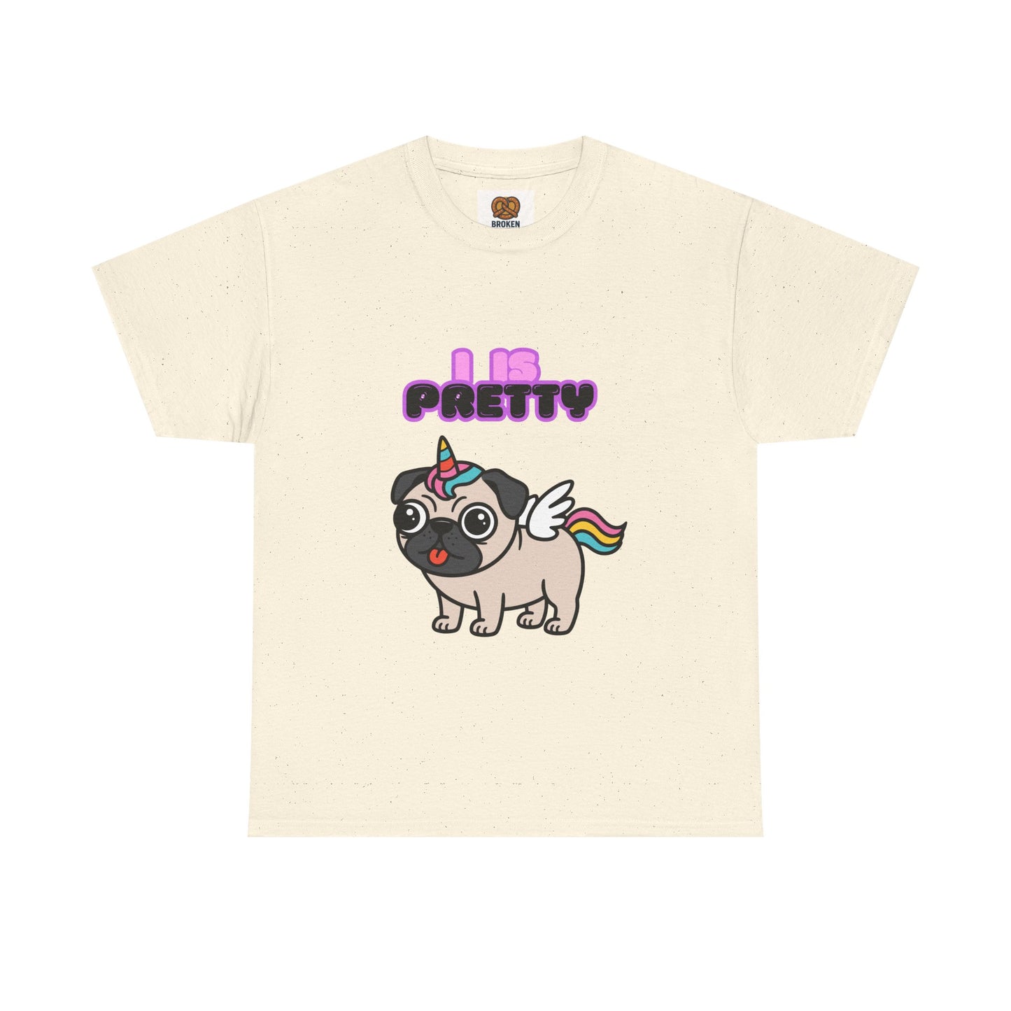 Pugicorn "I Is Pretty" Tee