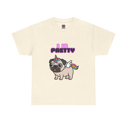 Pugicorn "I Is Pretty" Tee